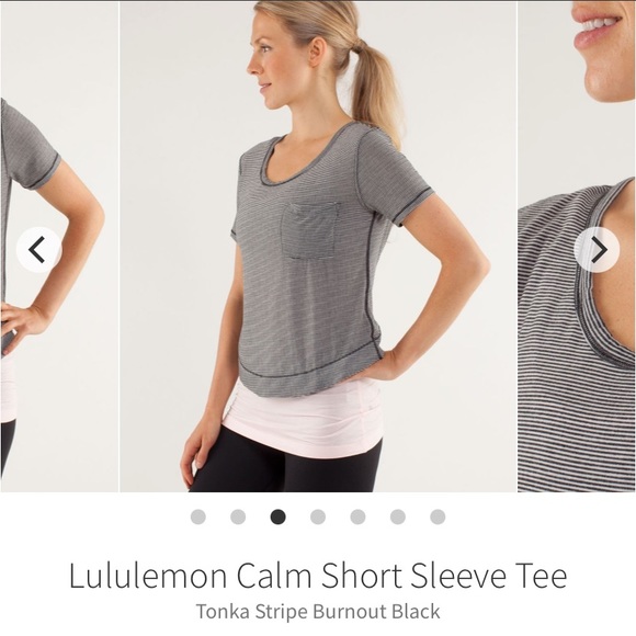 Lululemon calm short sleeve T - Picture 2 of 5